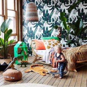 Vloerkleed Raj de Tijger van Sew Heart Felt - My Little Carpet