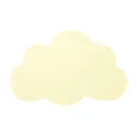 Vloerkleed Wolk Zacht Geel H0354 van Lilipinso - My Little Carpet