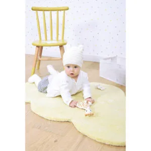Vloerkleed Wolk Zacht Geel H0354 van Lilipinso - My Little Carpet