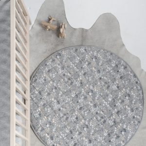 Speelkleed Quilted Bunny Floral van Mister Fly - My Little Carpet