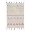 Vloerkleed Azteca Natural Vintage Nude van Lorena Canals - My Little Carpet
