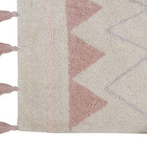 Vloerkleed Azteca Natural Vintage Nude van Lorena Canals - My Little Carpet