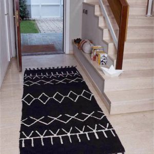 Vloerkleed Bereber Black van Lorena Canals - My Little Carpet