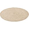 Rond Vloerkleed Jute Naturel van KidsDepot - My Little Carpet