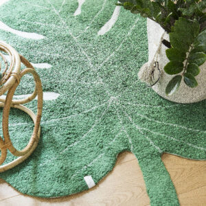 Vloerkleed Monstera Leaf van Lorena Canals - My Little Carpet