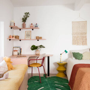 Vloerkleed Monstera Leaf van Lorena Canals - My Little Carpet