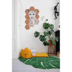 Vloerkleed Monstera Leaf van Lorena Canals - My Little Carpet