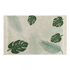 Vloerkleed Tropical Green van Lorena Canals - My Little Carpet
