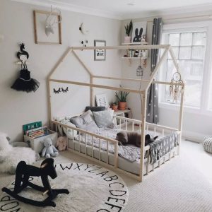 Vloerkleed Round ABC Natural van Lorena Canals - My Little Carpet