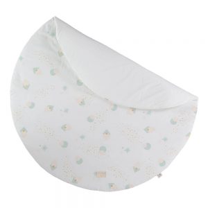 Speelkleed Full Moon - Aqua Eclipse White van Nobodinoz - My Little Carpet