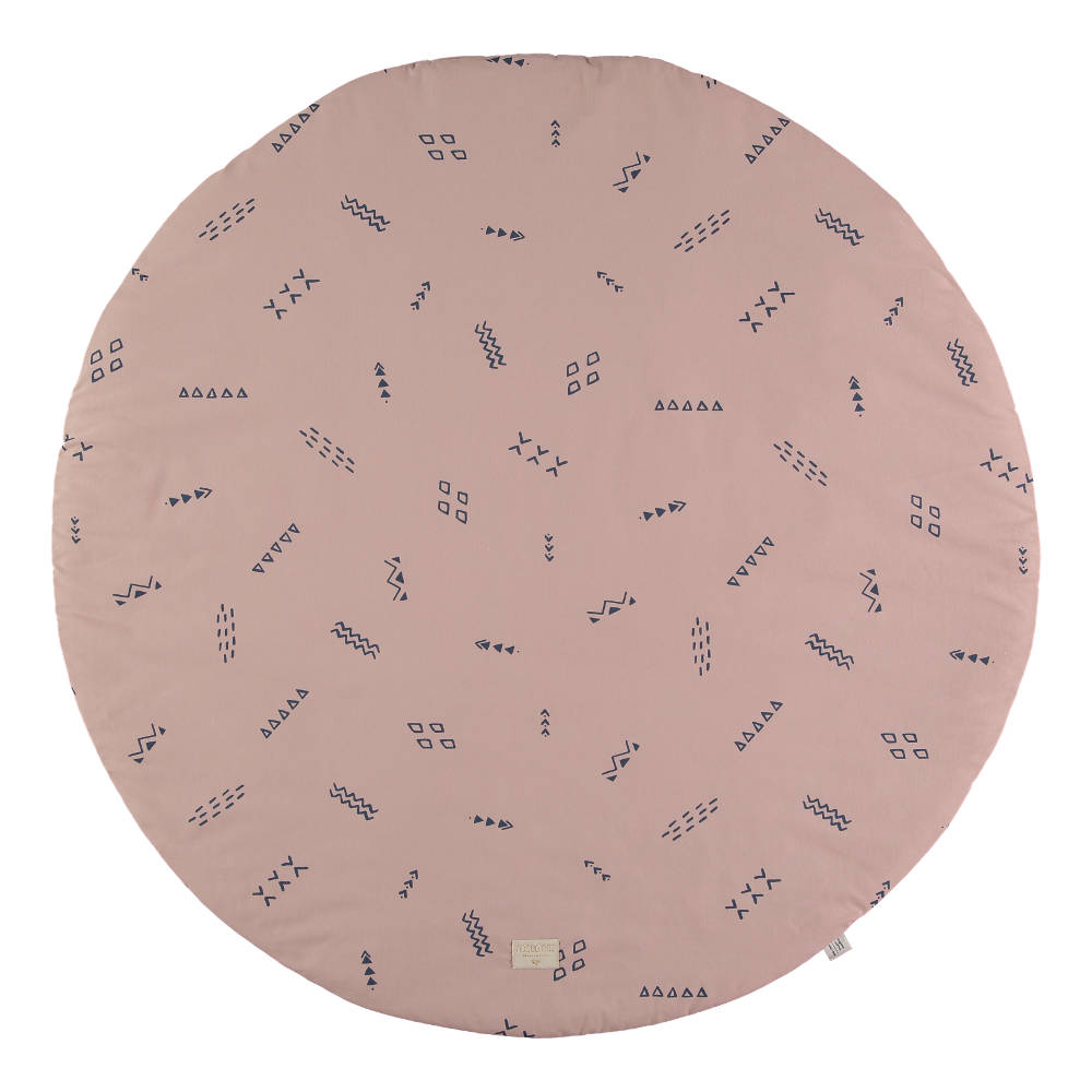 Speelkleed Full Moon - Blue Secrets Misty Pink van Nobodinoz - My Little Carpet