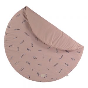 Speelkleed Full Moon - Blue Secrets Misty Pink van Nobodinoz - My Little Carpet