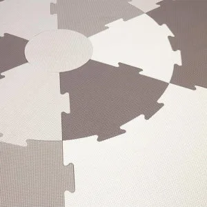 Speelmat Puzzel Warm Grey van Sebra - My Little Carpet