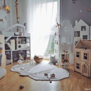Vloerkleed Cotton Flower van Lorena Canals - My Little Carpet