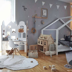 Vloerkleed Cotton Flower van Lorena Canals - My Little Carpet