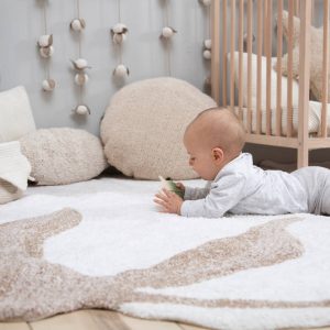 Vloerkleed Cotton Flower van Lorena Canals - My Little Carpet