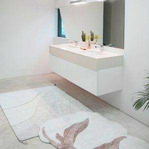 Vloerkleed Cotton Flower van Lorena Canals - My Little Carpet