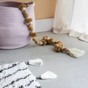 Vloerkleed Berber Zwart-Wit van KidsDepot - My Little Carpet