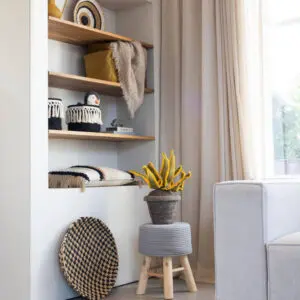 Vloerkleed Berber Zwart-Wit van KidsDepot - My Little Carpet