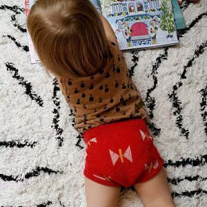 Vloerkleed Berber Zwart-Wit van KidsDepot - My Little Carpet