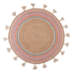 Rond Vloerkleed Smile van KidsDepot - My Little Carpet