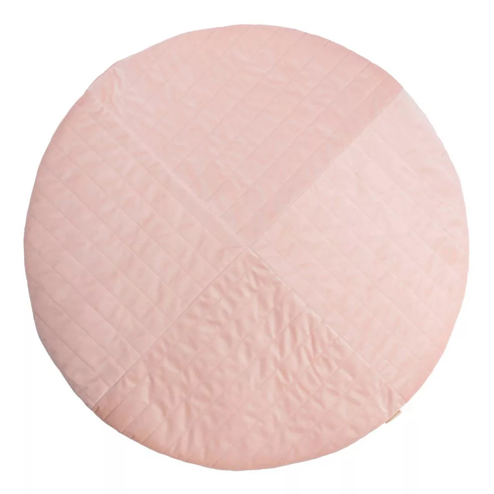 Speelkleed Kilimanjaro Velvet Bloom Pink van Nobodinoz - My Little Carpet
