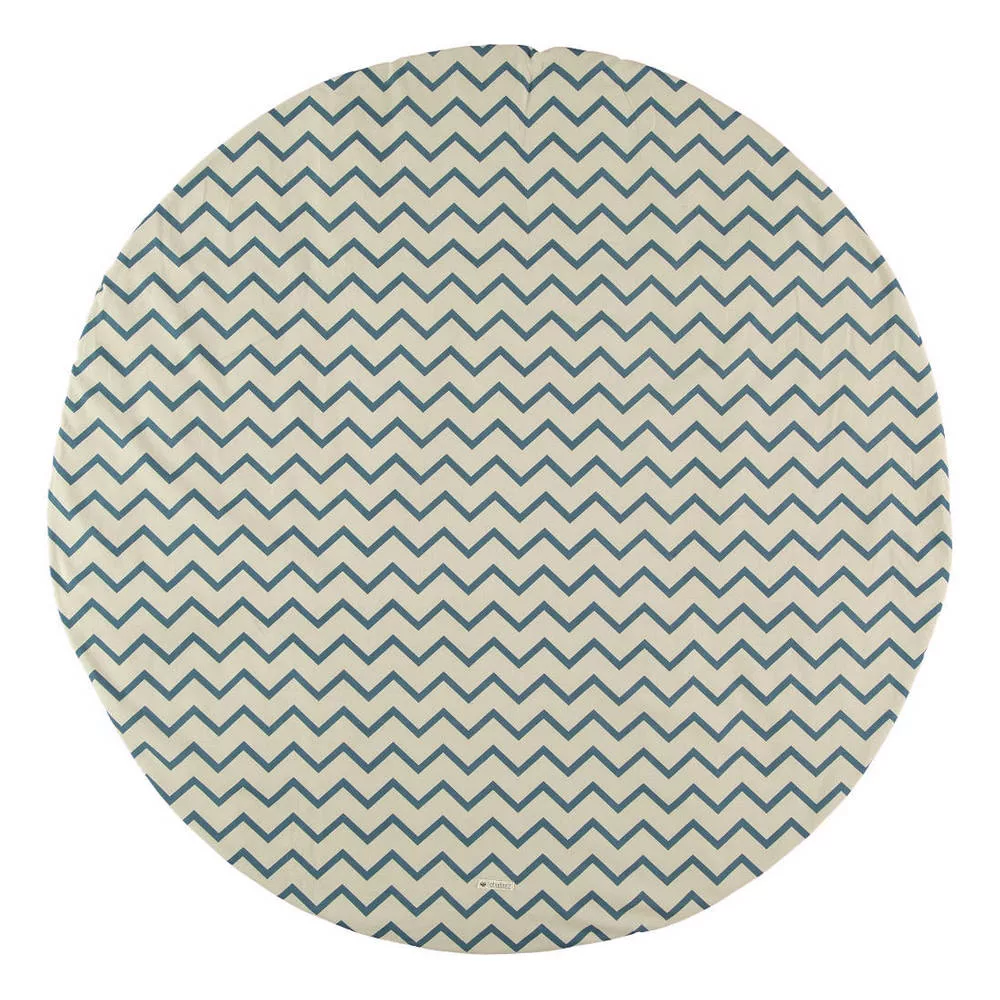 Speelkleed Apache Zig Zag Blue van Nobodinoz - My Little Carpet
