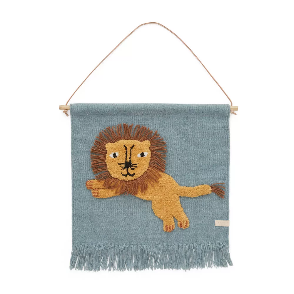 Wandhanger Wandkleed Leeuw van OYOY mini - My Little Carpet