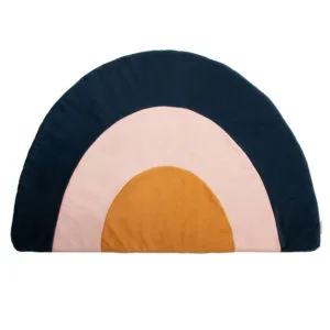 Speelkleed Rainbow Velvet Night Blue van Nobodinoz – My Little Carpet