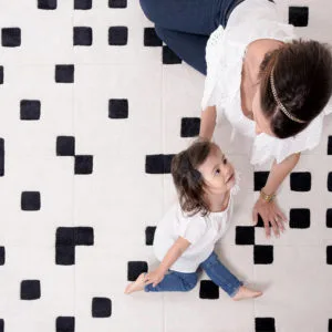 Vloerkleed Matrix, Vierkantjes H0545 van Lilipinso - My Little Carpet