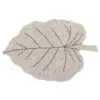 Vloerkleed Monstera Natural van Lorena Canals - My Little Carpet
