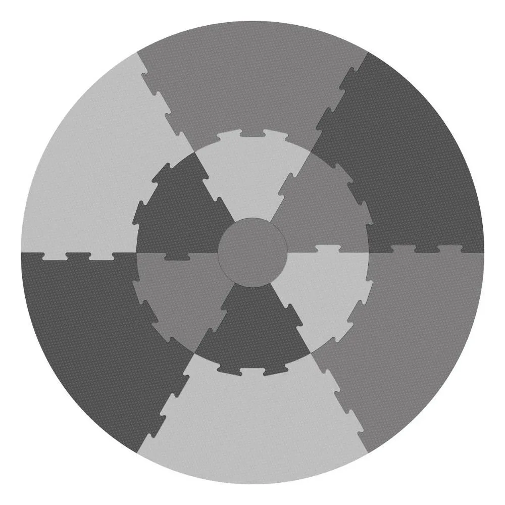 Speelmat Puzzel Pigeon Grey van Sebra - My Little Carpet