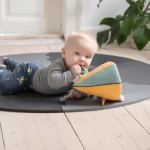 Speelmat Puzzel Pigeon Grey van Sebra - My Little Carpet