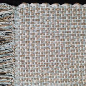 Vloerkleed Jute/Katoen Blauw/Grijs van Kid's Concept - My Little Carpet