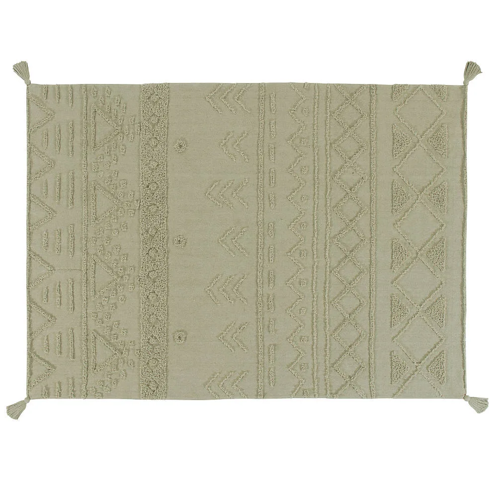 Vloerkleed Tribu Olive van Lorena Canals - My Little Carpet