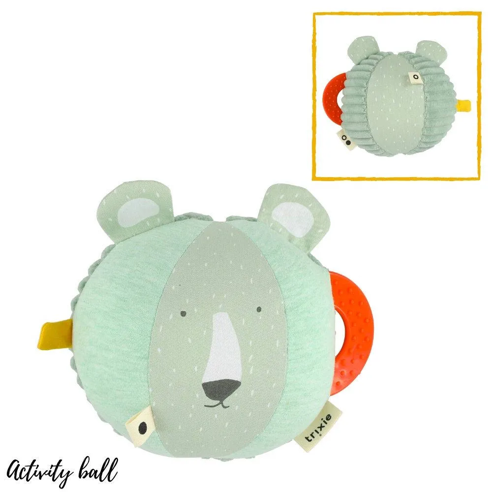 Activiteiten bal, Mr. Polar Bear van Trixie Baby - My Little Carpet