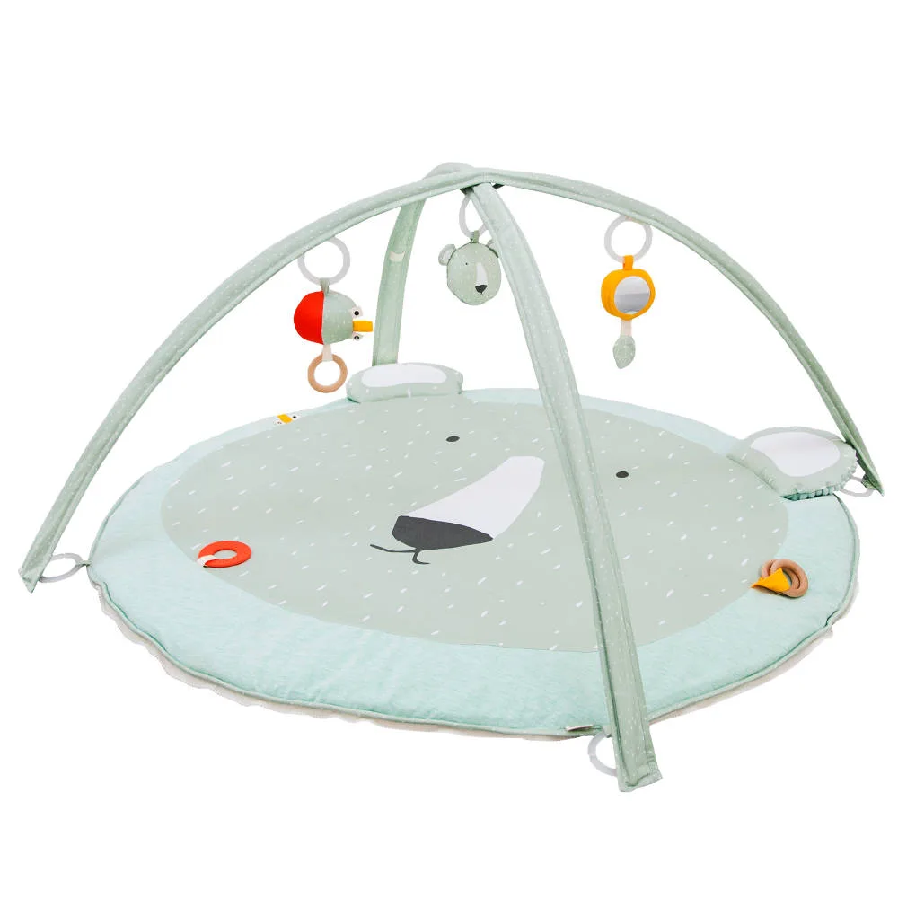 Activiteiten Speelmat Met Babygym, Mr. Polar Bear van Trixie Baby - My Little Carpet