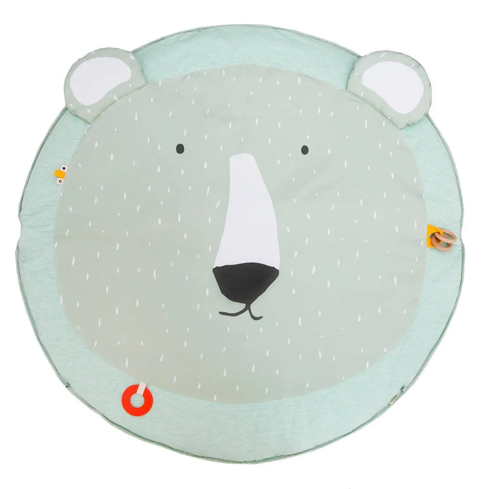 Activiteiten Speelmat Met Babygym, Mr. Polar Bear van Trixie Baby - My Little Carpet