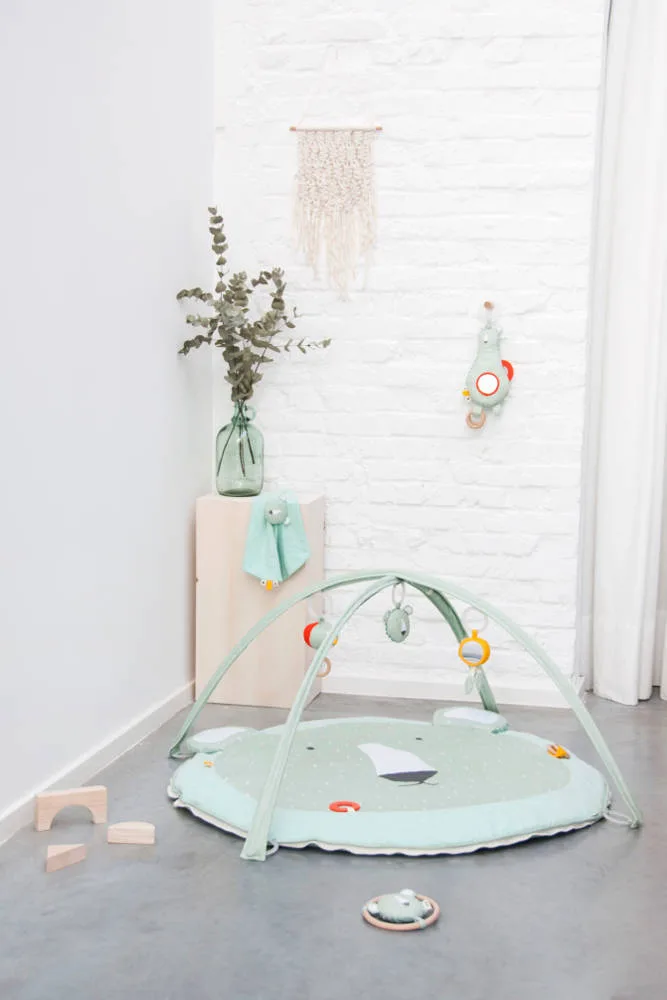 Activiteiten Speelmat Met Babygym, Mr. Polar Bear van Trixie Baby - My Little Carpet