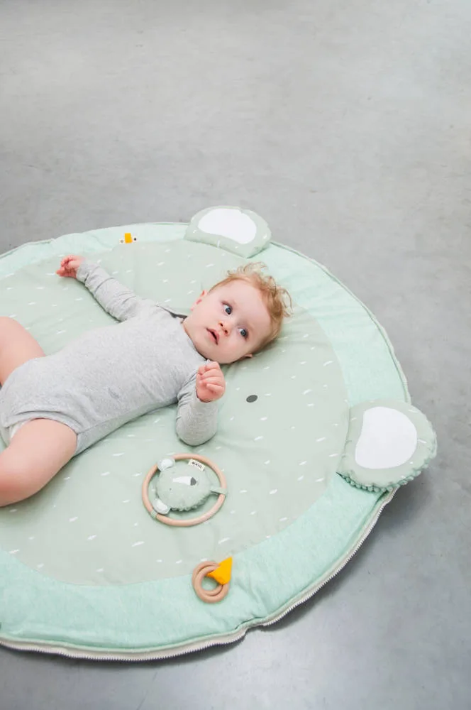 Activiteiten Speelmat Met Babygym, Mr. Polar Bear van Trixie Baby - My Little Carpet