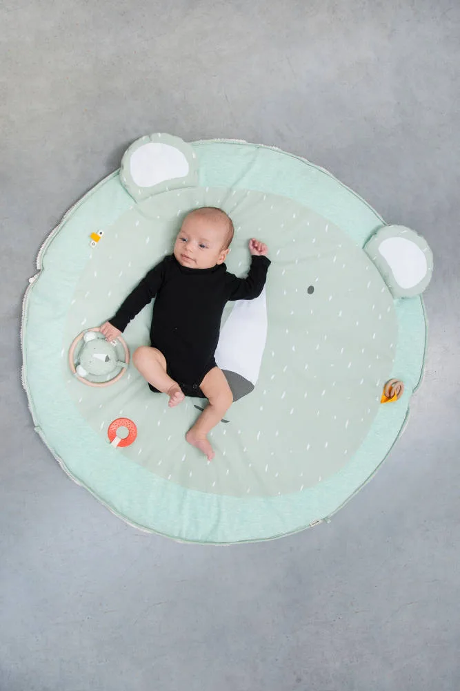 Activiteiten Speelmat Met Babygym, Mr. Polar Bear van Trixie Baby - My Little Carpet