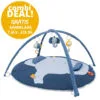 Combideal: Activiteiten Speelmat Met Babygym + Activiteitenbal + GRATIS Rammelaar, Mrs. Elephant van Trixie Baby – My Little Carpet