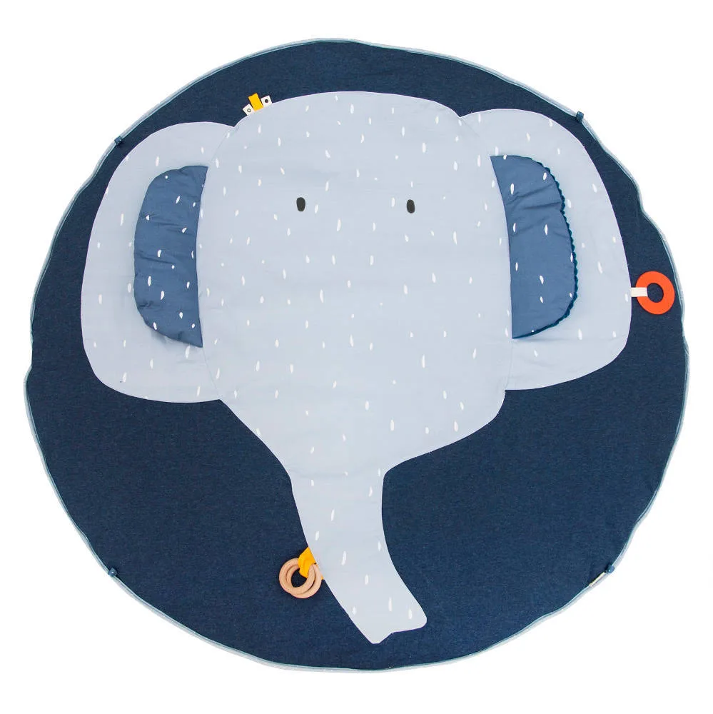 Activiteiten Speelmat Met Babygym, Mrs. Elephant van Trixie Baby - My Little Carpet