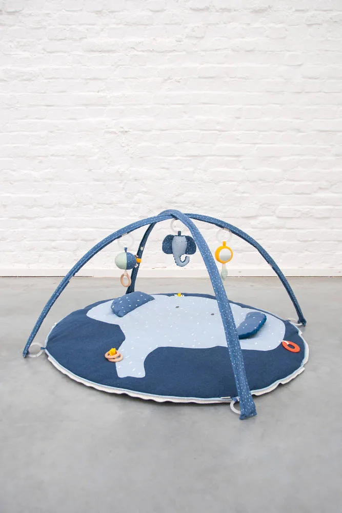 Activiteiten Speelmat Met Babygym, Mrs. Elephant van Trixie Baby - My Little Carpet