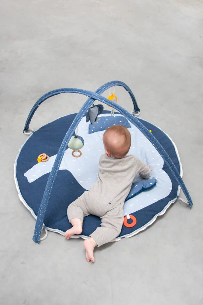 Activiteiten Speelmat Met Babygym, Mrs. Elephant van Trixie Baby - My Little Carpet