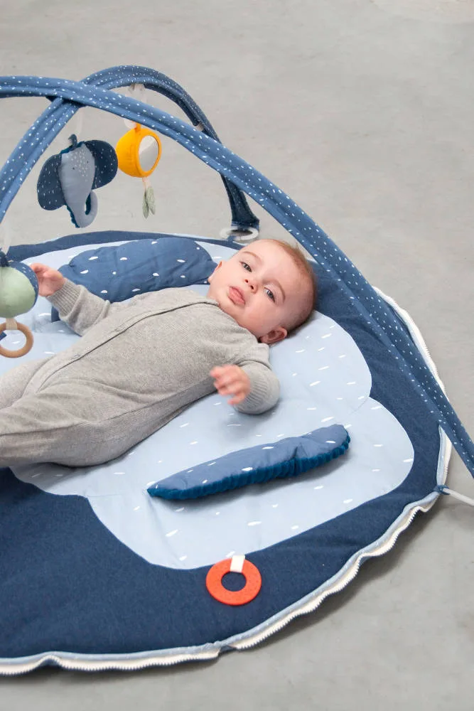 Activiteiten Speelmat Met Babygym, Mrs. Elephant van Trixie Baby - My Little Carpet