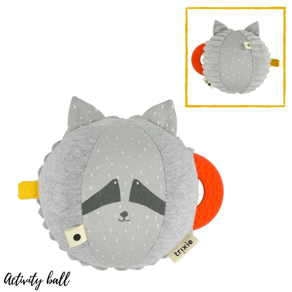 Activiteiten bal, Mr. Raccoon van Trixie Baby - My Little Carpet