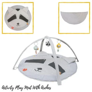 Activiteiten Speelmat Met Babygym, Mr. Raccoon van Trixie Baby - My Little Carpet