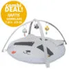 Combideal: Activiteiten Speelmat Met Babygym + Activiteitenbal + GRATIS Rammelaar, Mr. Raccoon van Trixie Baby – My Little Carpet