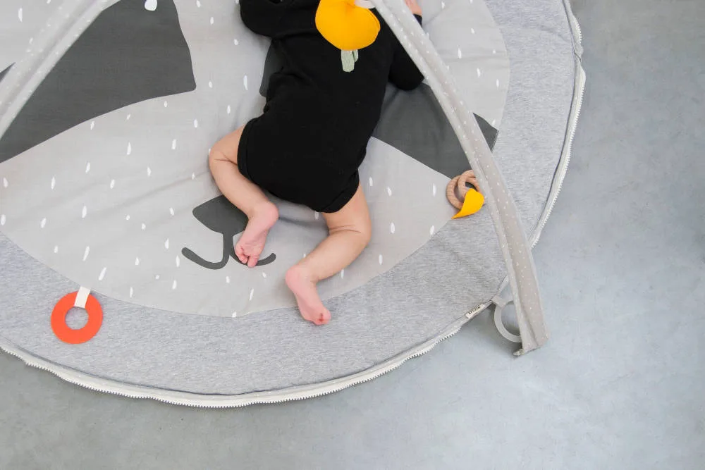Activiteiten Speelmat Met Babygym, Mr. Raccoon van Trixie Baby - My Little Carpet